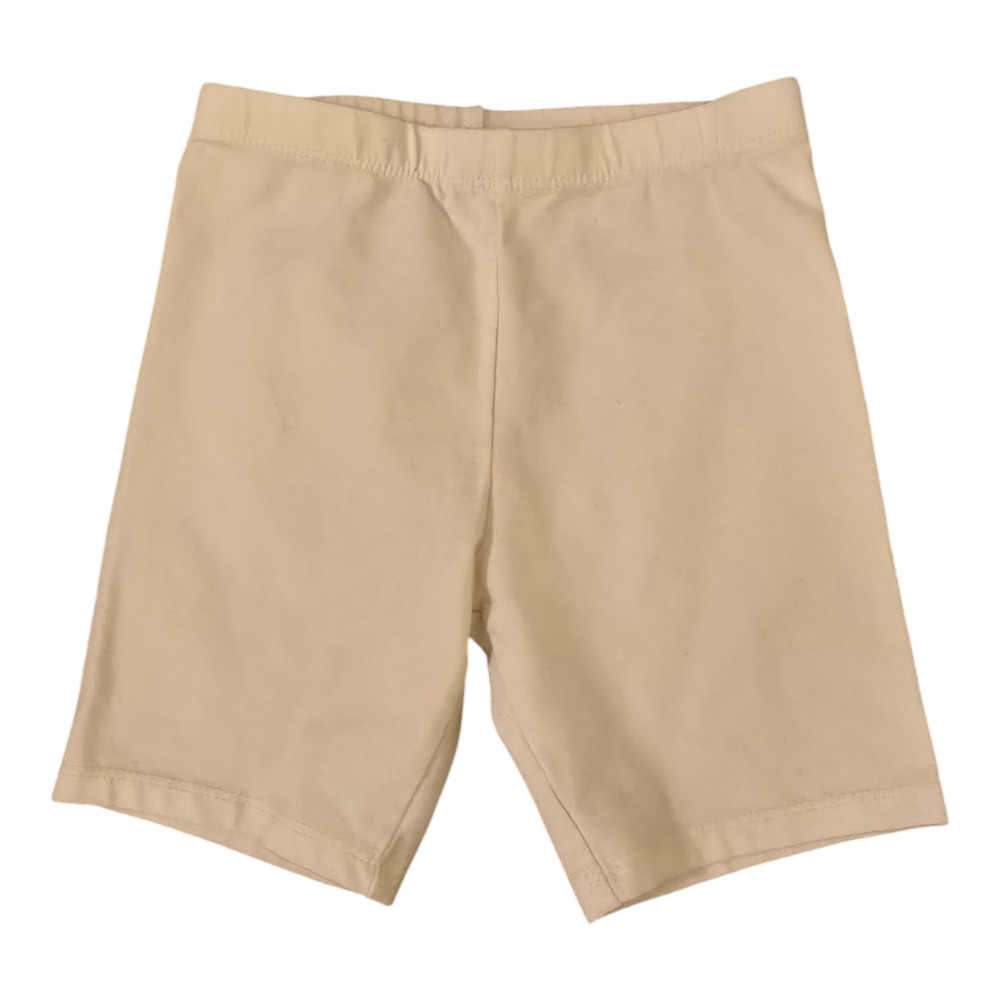 Cat & Jack Girls White Bike Shorts 5T